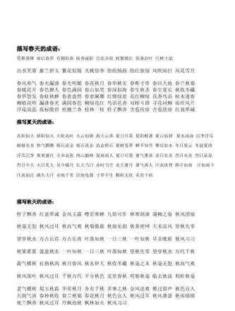 春意盎然的花绿成语大盘点