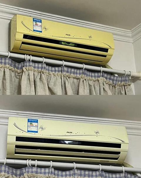 空调外壳泛黄，如何清洗变白？