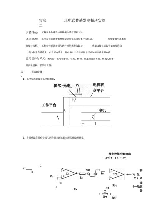 压电传感器振动实验：手指敲击与波形变化解析
