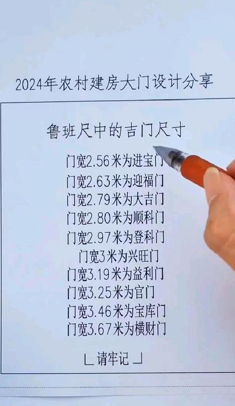 农村自建房入户大门风水
