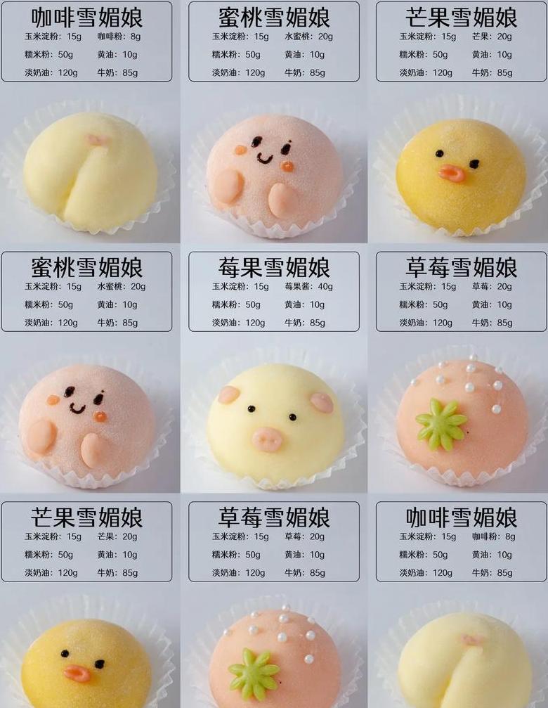 雪媚娘制作：黄油替代品与无牛奶做法揭秘