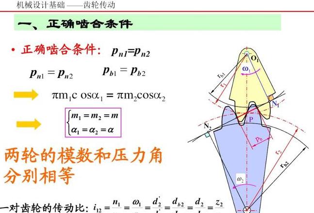齿轮啮合中心距计算与标准差分析
