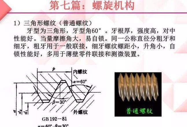 螺纹螺旋升角与自锁性能关系解析