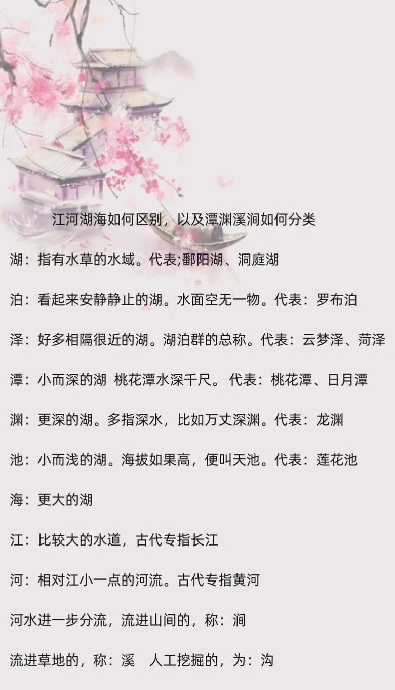 四字成语中的小溪之美